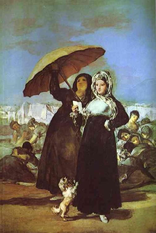 Francisco Jose de Goya Woman Reading a Letter oil painting image